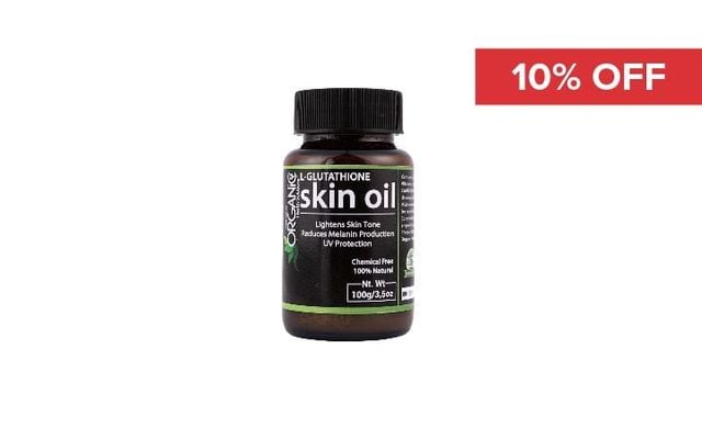 10% Off Organic Health Solutions L-Glutathione Skin Oil Cover Image